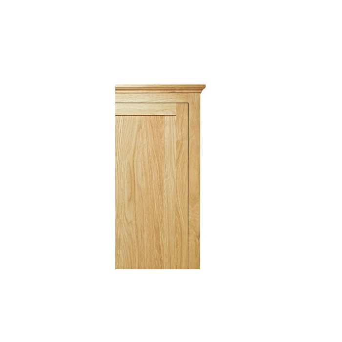 Màu nâu, gỗ sồi Oak tự nhiên W140cm
